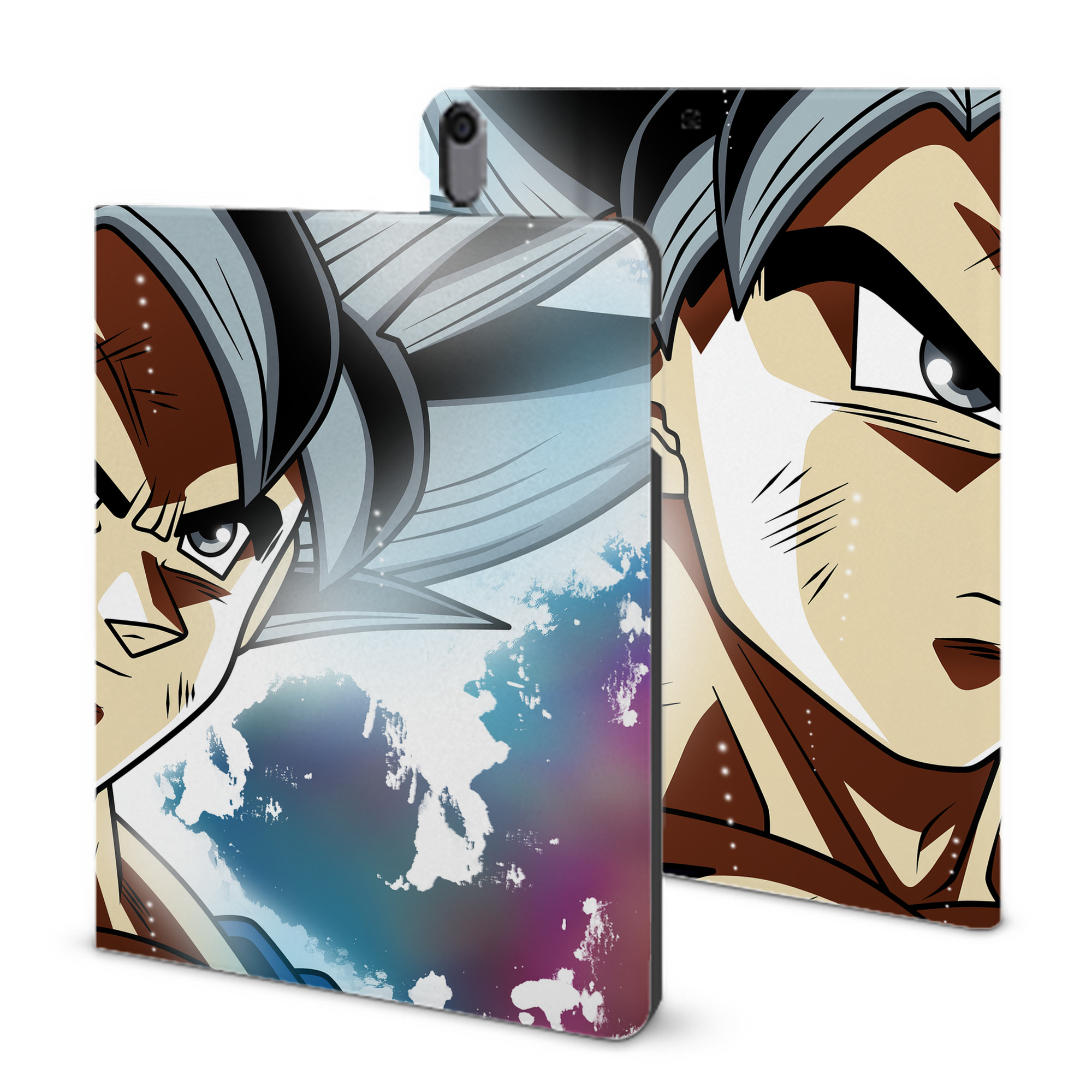 （画像用） ドラゴンボール DRAGON BALL IPad ケース ブック型 PUレザー TPU 耐衝撃 軽量 薄型 ペン収納なし 全面保護 IPad 各モデル対応